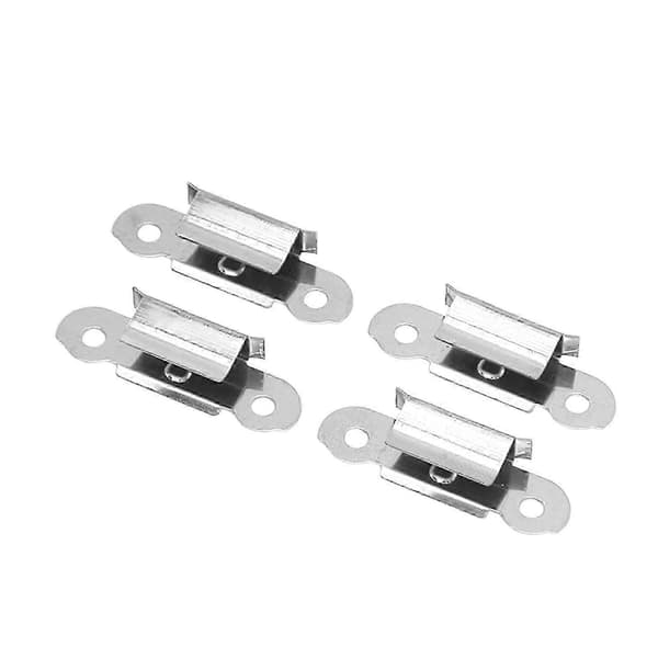 16 stk. Glasbund Fjeder Drejeklips Rustfrit Stål Glasbund Klips Sæt til Ender 3 Pro Ender 3 V2 3D Printer [DB]