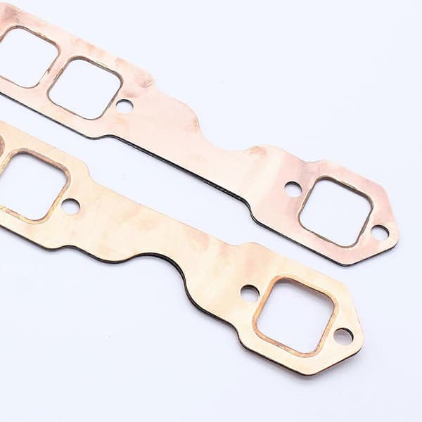 2x SBC Eksospakning Forsegling for Chevy SB 327 305 350 383 Eksosmanifold Pakning