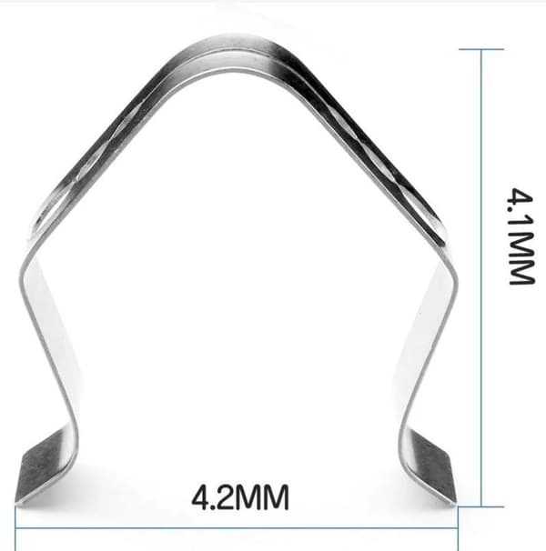 2 x temperatursonde-klippholder