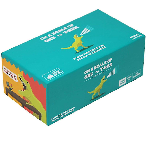 Du Har Fået Krebs Af Exploding Kittens Familiebordspil Sjovt Voksen Brætspil Legetøj Multiplayer Kortspil Julegave [DmS] T-Rex