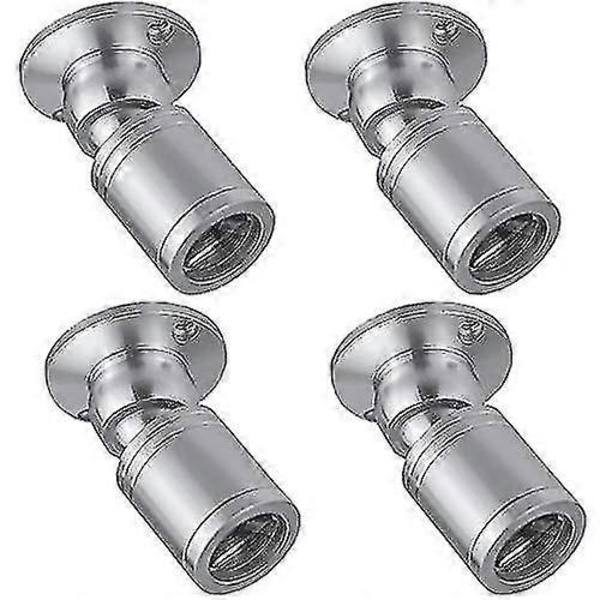 4 Mini Takspotlights, Showcase Belysning, 1W Varmvitt 3000K