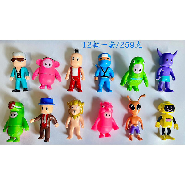 Stumble Guys Hahmo Leikki Stumble Guys Figura Anime Action Hahmot Leikkiseti Pojille Pvc Malli Kokoelma Leikkikalut Lapsille H