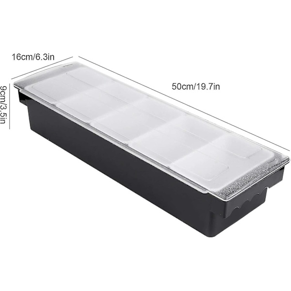 6 roms serveringsbrett, avtakbar toppingstasjon, plastpizza ingredienser krydderdispenser, gjenbrukbar stil 1 SIZE 2