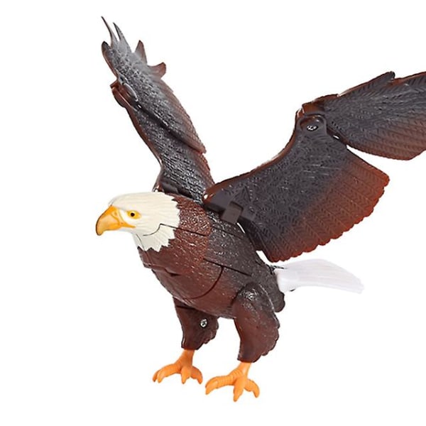 Educational Transform Animals Robot Action Figure Legetøj Gave Til Børn Småbørn Dyr Figurer Model Transformation Legetøj (FMY) Eagle