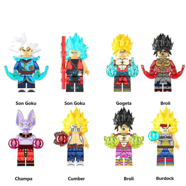 Dragon Ball Minifigur Byggeklosser Lekesett for Barn TA [DmS] G