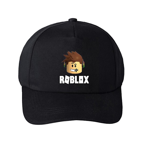 Roblox Spilltrykk Barn Voksne Menn Kvinner Gutt Jente Baseballhatt Sommer Justerbar Solskjerm Caps Gaver (FMY)