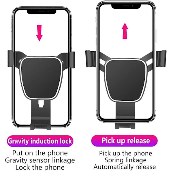 Biltelefonholder til 2018-2020 Land Rover Range Rover Velar SUV Autotilbehør Navigation Braket Indretning Mobiltelefonholder