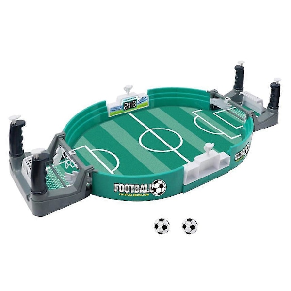 Bordfotbollsspel med fotbollsplan för bordsspel Familjespel för barn With 6 balls