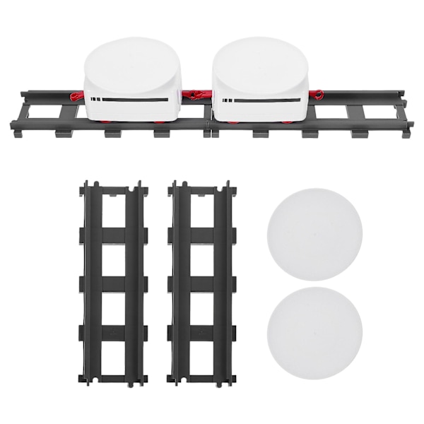 1 Sett med Sushi-togsett Sushi-tog Roterende Sett Elektrisk Sushi-roterende Maskin Lekebane Roterende Tog 19.80X6.20X1.50CM