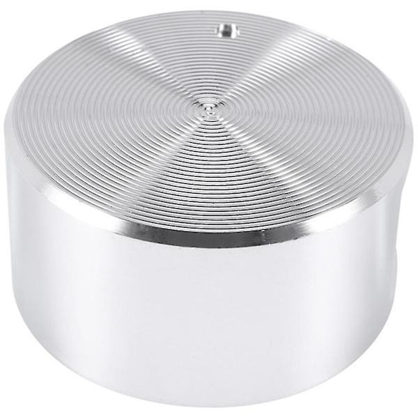 5 stk Metall Gasskomfyr Knapper 8mm Komfyr Kontroll Ovn Knapp Brenner Knapp Gass Hob Bryter UtskiftingstilbehørBY Silver