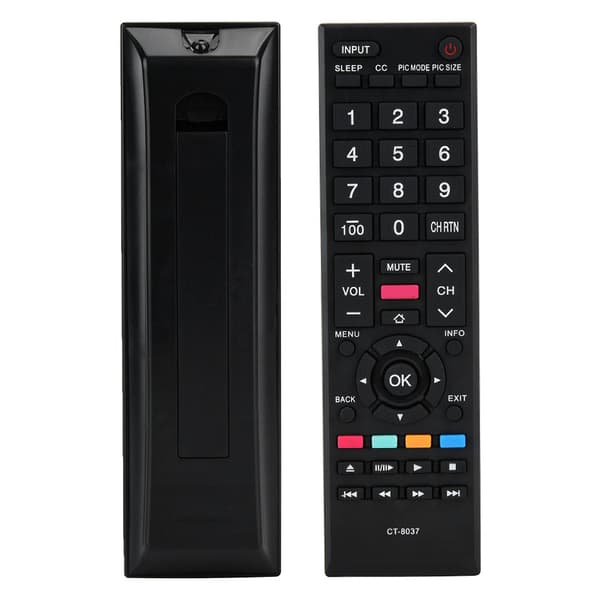 CT-8037 Multifunktionel TV-erstatningsfjernbetjening til Toshiba Controller [DB]