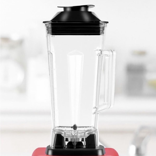 Reservbehållare för Blender Ersättningsdel Transparent 2L Kapacitet Blender Reservdel Kompatibel med SILVER CREST Blender as shown