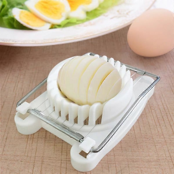 Egg Slicer Egg Slicer - Ut salg White One Size