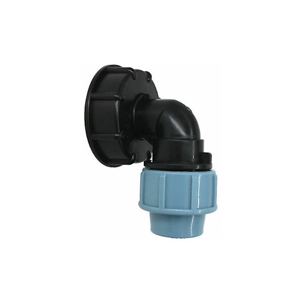 IBC tank adapter, IBC tank adapter med 25 mm plastikforbindelse