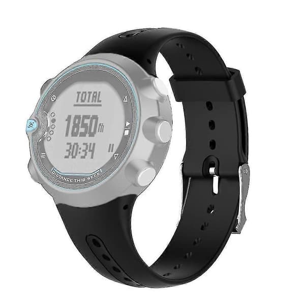 Yhteensopiva Garmin Swim -kellon ranneke (musta)