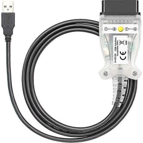 FTDI FT232RL K+CAN D+CAN bildiagnosekabel, USB IN-PA interface til køretøjer, EOBD-kompatibelt OBD2-værktøj, pålidelig og hurtig forbindelse.