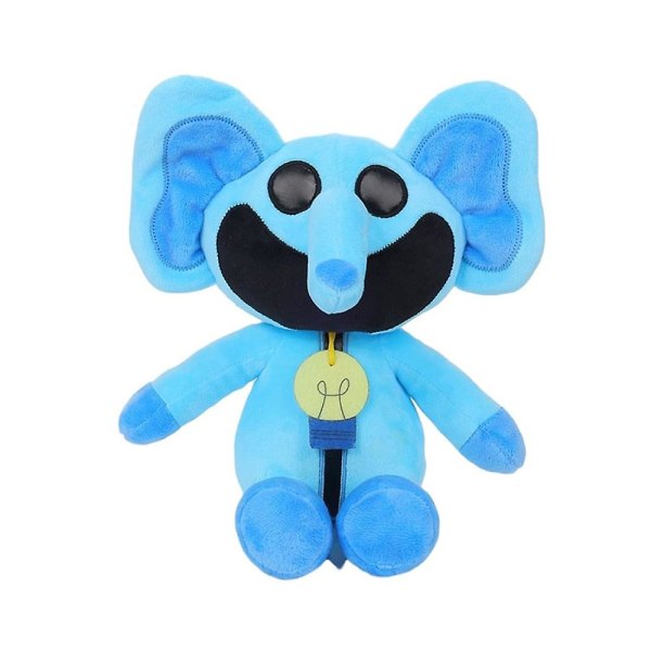 11,8 tommer Smiling Critters serie figur plyslegetøj sjovt tegneserie spil blød plys bamse Catnap børn jule fødselsdagsgaver  (FMY) Elephant