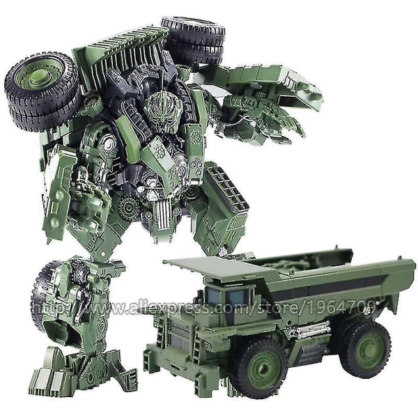 Aoyi Cool 8-i-1 Överstor Devastator Transformationsleksaker Pojke Anime Hook Actionfigurer Robotbil Teknikfordon Modell Barn [DmS] AOYI H6001*8B