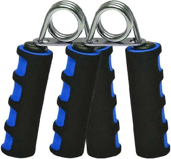 Hand Force Trainer Blå Metall Tight Handskakning Skaka Händer [DB]
