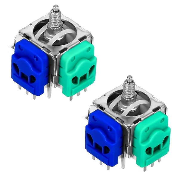 2-pakning Elektromagnetisk Joystick Erstatning Drift Reparasjonstilbehør [DB]