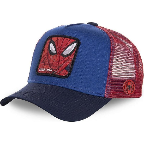 Mickey Snapback Cotton Baseball Cap & Dad Mesh / Trucker Hat SPIDER BLUE RED