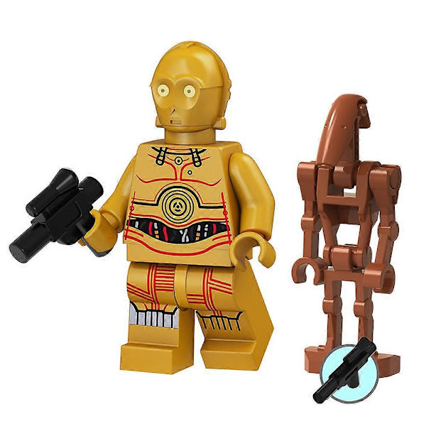 8 stk. Minifigur Byggeklodser Legetøjs Sæt