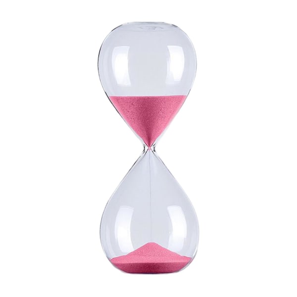 5/30/60 Minuters Rund Sandtimer Personlighet Glas Timglas Dekorationer Nyhet Tidshantering Verktyg Från Centure Shop Pink 30 Minutes