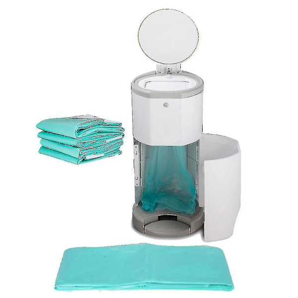 3-pack Påfyllningspaket Biologiskt Nedbrytbara Babyblöjsoppsäckar För 16L Soptunna Ersättningsfodral Soppåse För Hem Och Kök