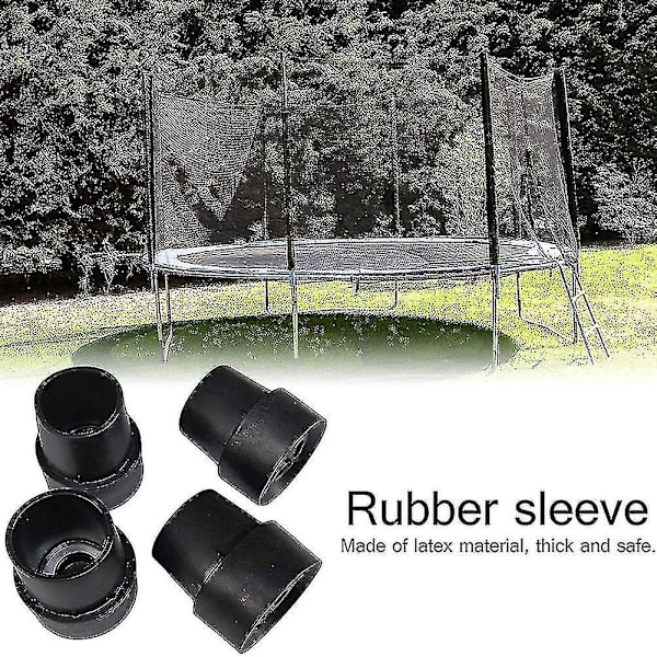 10 st Trampolin Fotdynor Trampolin Gummikåpa Hoppbädd Plastmatta Halksäker Matta Tyst Bas Pi
