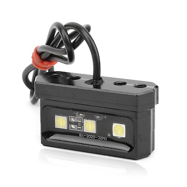 3 LED-motorcykelskyltbelysning Dekorativt bakljus Universal Vattentät Orange