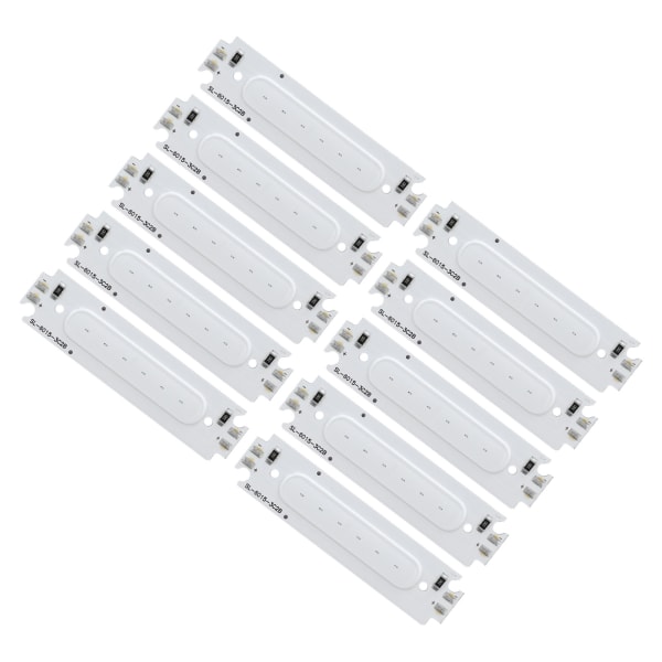 10 stk. LED-chips COB-lyskilde lang strimlampeperler 12V 2W til bilbelysningstilbehør blåt lys