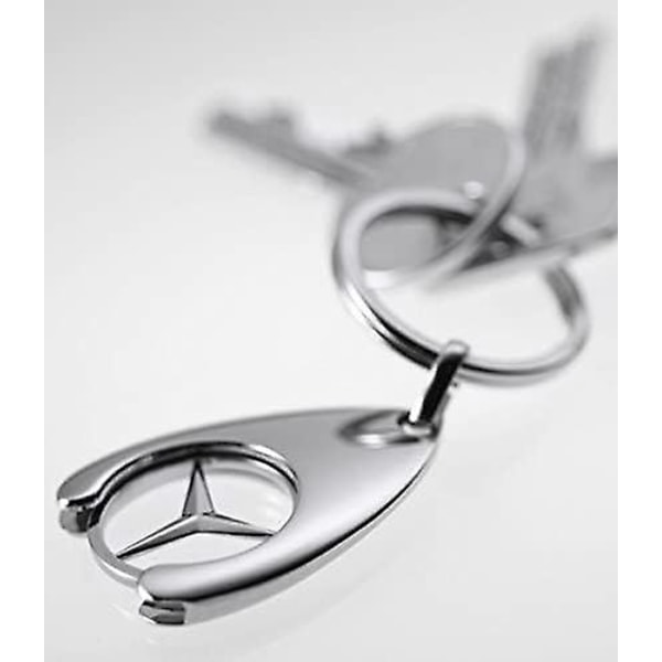 TWYGV Nøkkelring og handlevognchip egnet for Benz [DM]