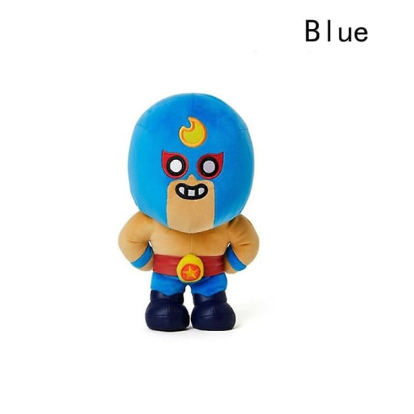 Doll Mobile Game Wilderness Fighting Card Doll Toy Brawl Stars Standing Plysch [DB] Multi-color