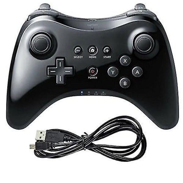 Wii U Controller,rechargeable Bluetooth Dual Analog Controller Gamepad For Wii U Pro Controller With Usb Charging Cable TY