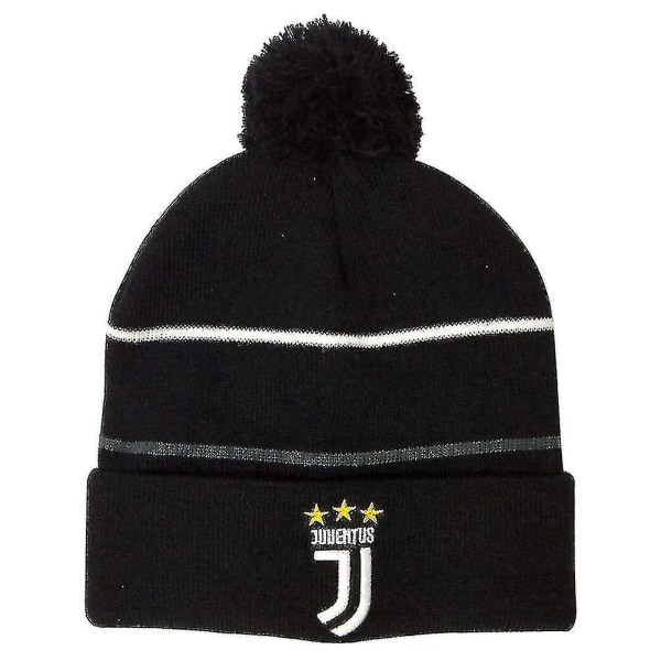 Fodbold Unisex Cuff Strikket Hue Beanie Hat Varmt Blødt Egnet Til Udendørs [DB] Juventus