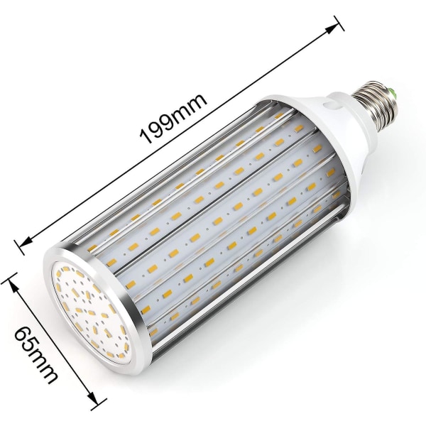 Led-lamput E27 60w 6000k - 5850lm, 160x5730smd Maissilamppu