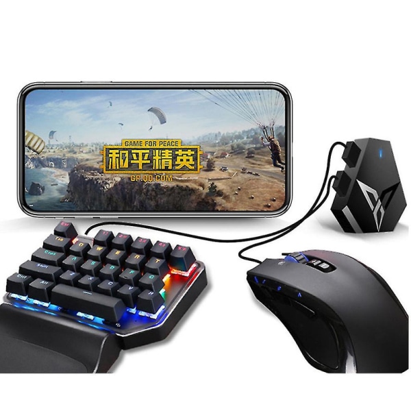 Flydigi Q1 Mobilspil Tastatur Mus Konverter Via USB-interface Og Trådløs Bluetooth-kompatibel Forbindelse Til Både A-ndroid Og I-os  [DmS]