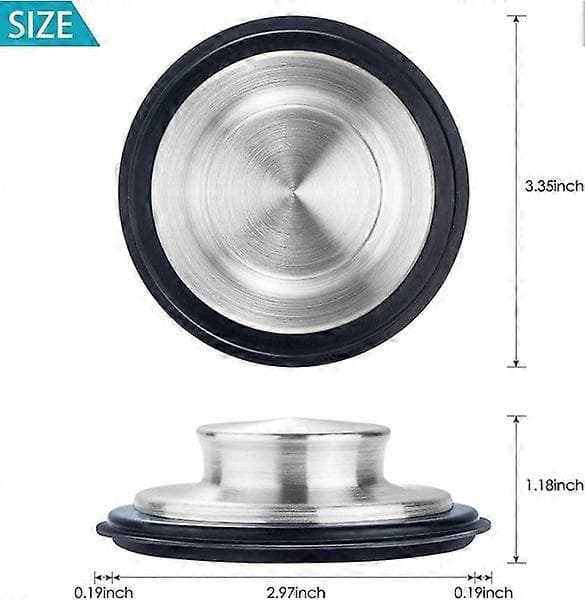 Universell stänkskyddsersättning för diskho för Insinkerator QCB-AM - 3,35\" diameter, inga verktyg krävs