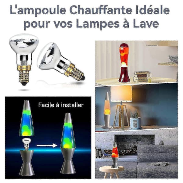 Lava 25W E14 R39 Varmvit SES Glödlampa Spotlight 4-pack [DB]