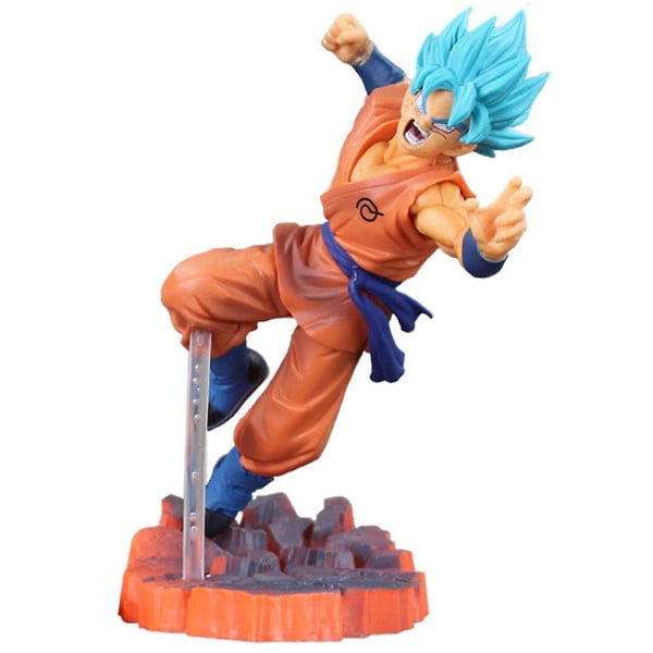 Dragon Ball Z Dbz -hahmo Super Saiyan Blue Goku Golden Frieza Pvc -toimintahahmot Keräilymalli Lelut Lapsille Lahja A retail box