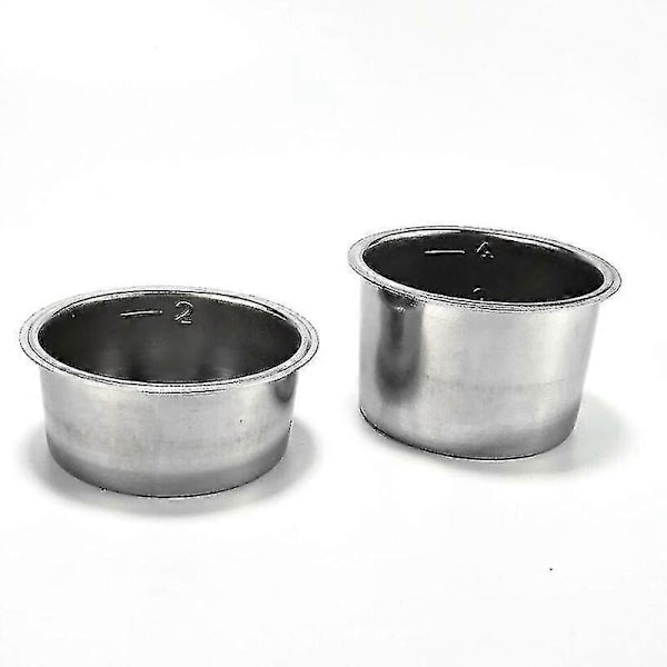 Portafilter 51mm Delonghi EC685:lle, 2 tyyppistä kahvijauhekupia