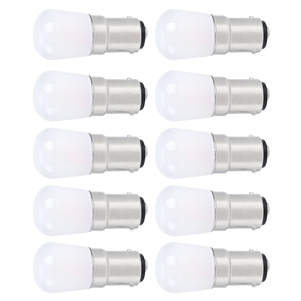 10 stk. 1,5 W LED-stearinlys pærelampe udskiftningsdele tilbehør AC 230V B15