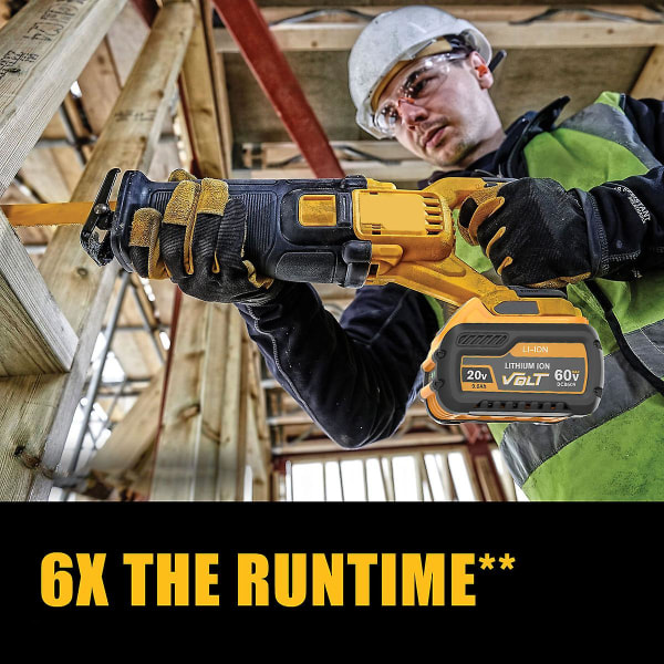 Til Dewalt Flexvolt 20v/60v Max Batteri 9ah Dcb609 Lithium-ion Dcb606 Dcb612 Dcb609 Dcb205 Dcb200 Dcb182 Batteri Til Dewalt 20v Single Port Charger
