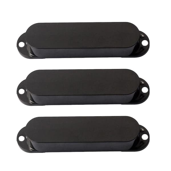 Svart St Lukket Single Coil Cover Forseglede Covere [DB]