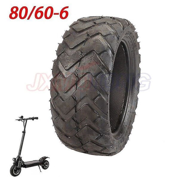 80/60-6 Vacuum Tubeless Tire 80/60-6 Tyre For E-scooter Electric Scooter Go Karts Atv Quad [DM]