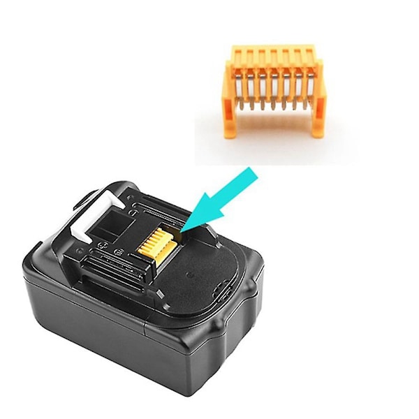 1 stk Lading Beskyttelseskort Kontaktterminal For Makita 14.4v 18v Li-ion Batteri Adapter Konverter Bl1850 Bl1830BY