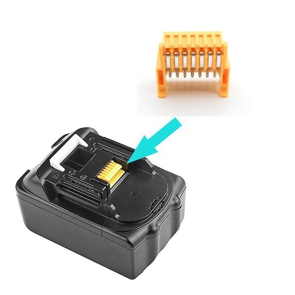 1 stk. opladningsbeskyttelseskort-stikterminal til Makita 14,4v 18v Li-ion-batteriadapterkonverter Bl1850 Bl1830BY