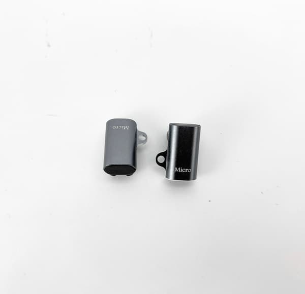 Micro USB hun til Garmin ur vinkeladapter - 2-pak - Kompatibel med Garmin Fenix, Forerunner, Vivoactive