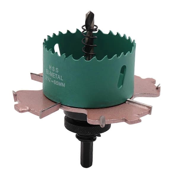 Downlight Hull Sag Kutter Bor Bor Hull Kutter Gipsplate Hull Boringssett 65X105X3
