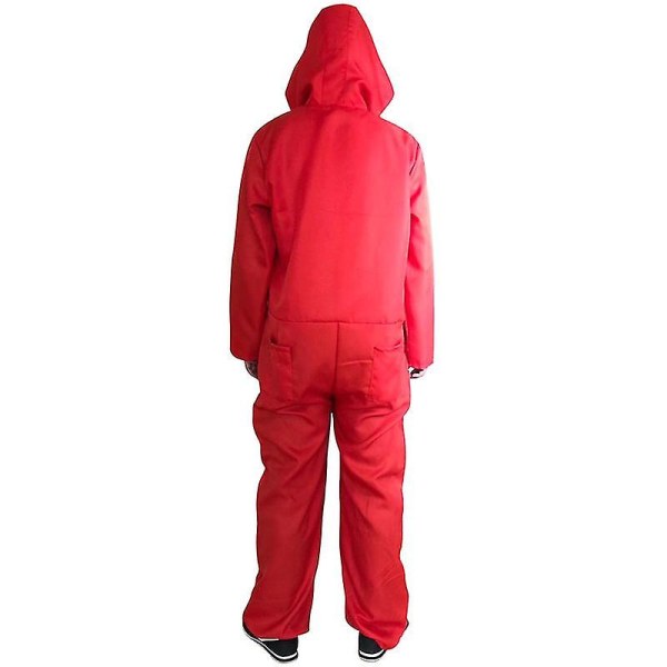 Lasten ja aikuisten Salvador Dalin La Casa De Papel -cosplay-halloween-asu Adult XL